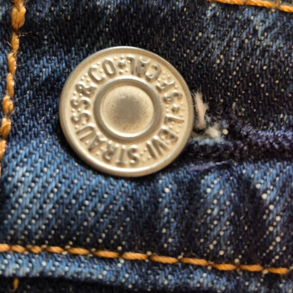 Levi's Wedgie Button Fly Jeans Size 25 - Picture 15 of 15